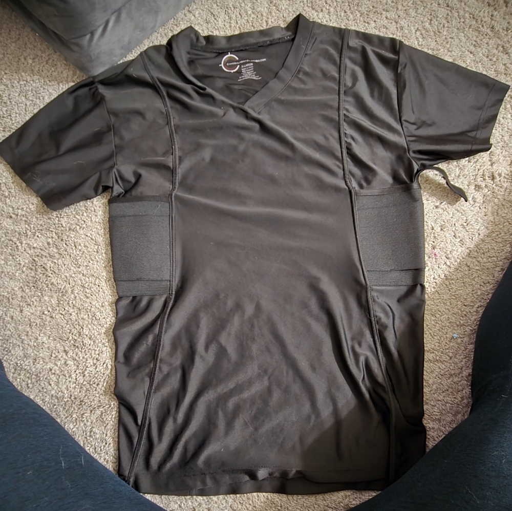 Black Compression Shirt